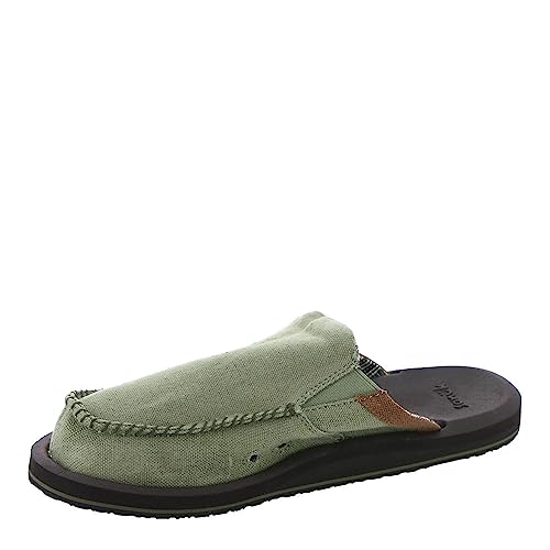 Sanuk You Got My Back Soft Top Hemp Army 7 D (M)