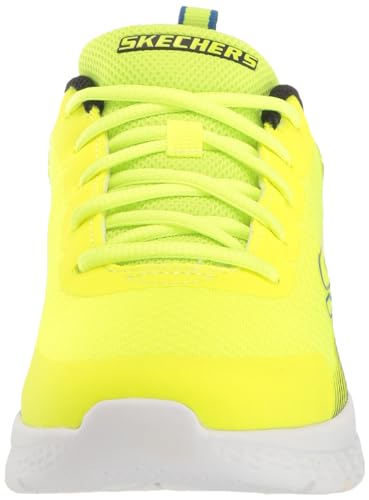 Skechers Kids Boy's Microspec Ii-vovrix Sneaker, Yellow/Black, 3 Little Kid