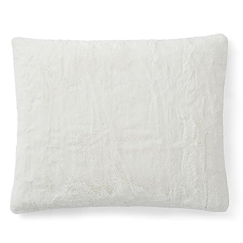 UGG 13711 Alondra Full-Queen 3-Piece Comforter Set Soft Cozy Bedding Faux Fur Comforter and Two Pillow Shams Luxury Blanket Set for Bedroom Accents, Full/Queen, Snow