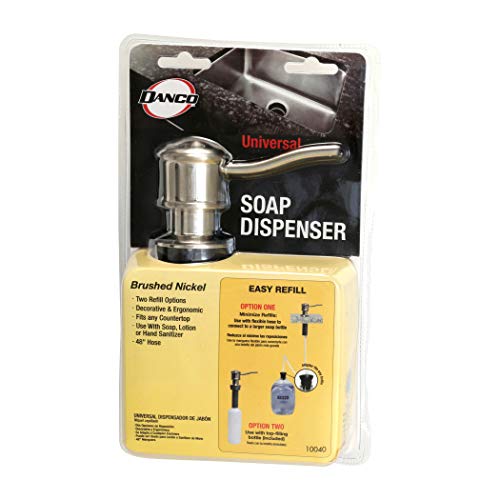 Danco 10042 Soap Dispenser with Curved Nozzle, 1 Pack, Oil Rubbed Bronze