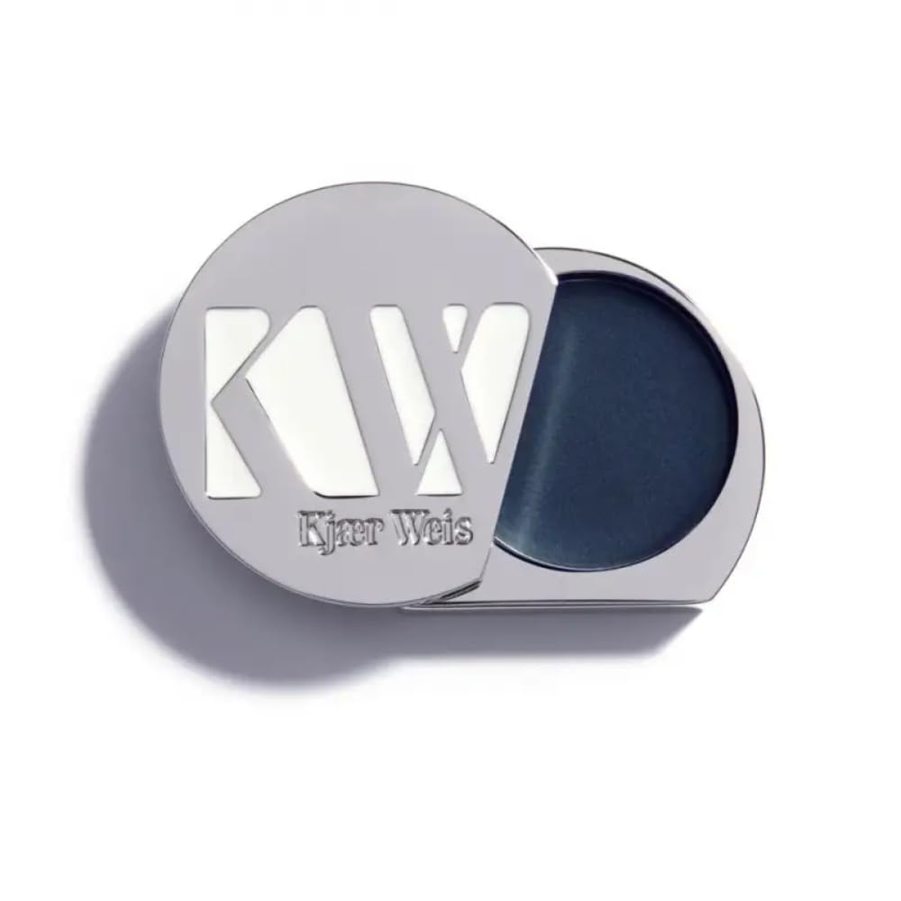 Kjaer Weis Cream Eyeshadow. Highly Pigmented Dark Green Eyeshadow with Organic Ingredients. Blendable Cream Eye Shadow for Long Lasting Eye Makeup. Cruelty Free Clean Makeup - Sublime