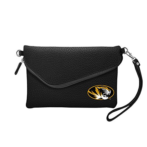 Littlearth Michigan Wolverines NCAA Pebble Fold Over Crossbody Purse