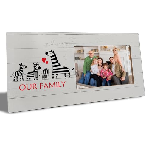 Mancheng-zi Family Picture Frame, Best Family Gifts, Family Gifts for Christmas, Family Gifts for Kids and Adults, Gifts for Family, Our Family is Like Branches on a Tree 4x6 Picture Frame, Horizontal