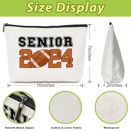 EIXU Class of 2024 Cosmetic Bag 2024 Graduation Gifts Senior 2024 Senior High Makeup Bag Medical Nurse Graduation Gifts Congratulations Gift for Women Best Friend Teen Girls Sister BFF Grad 2024