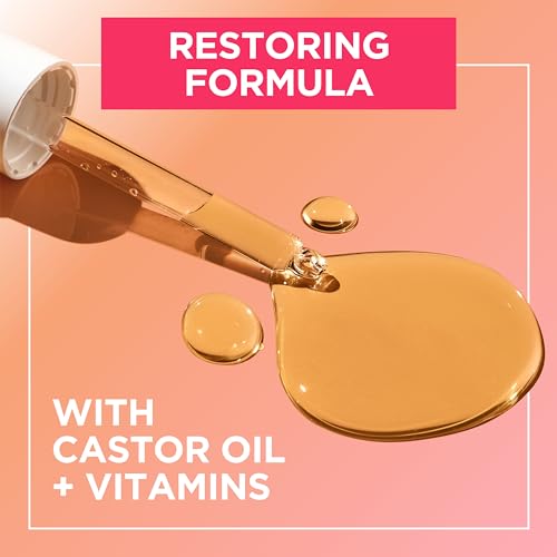 L'Oreal Paris Elvive Dream Lengths Restoring Shampoo With Fine Castor Oil and Vitamins B3 and B5 for Long, Damaged Hair, Visibly Repairs Damage Without Weighdown With System, 28 Fl Ounce