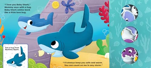 Little Hippo Books Ocean Hugs and Kisses | Interactive Toddler Books with Wooden Toys for Kids | Ocean Board Books & Kids Books | Ocean Animals Baby Book and Baby Toy