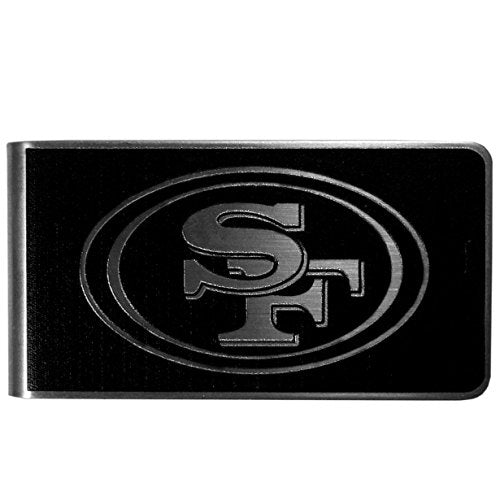 Siskiyou Sports NFL Cleveland Browns Unisex Leather Cash & Cardholder & Black Money Clip, Black, One Size