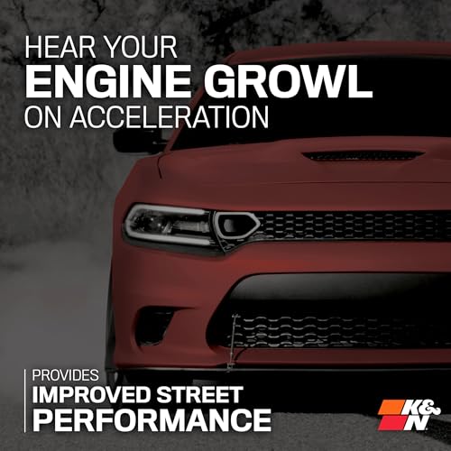 K&N Cold Air Intake System: High-Flow Air Filter, Increase Performance & Acceleration: Compatible with 2016-2020 CHEVROLET: Camaro SS, 57-3092