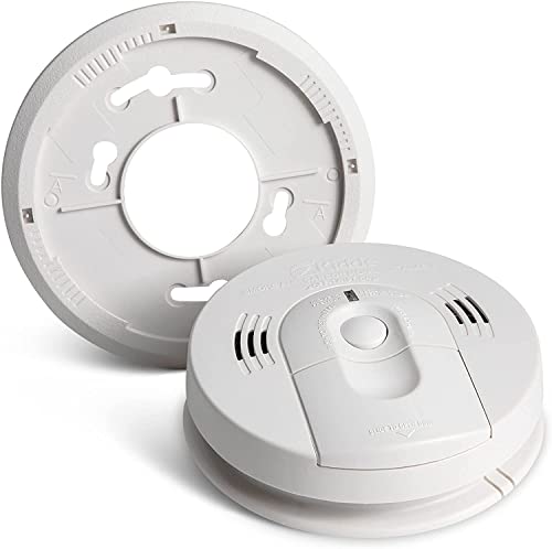 Kidde Smoke & Carbon Monoxide Detector with Voice Alerts, Battery Powered, Combination Smoke & CO Alarm