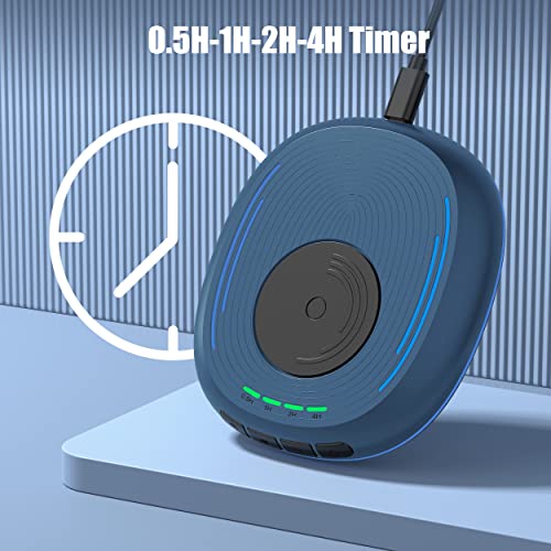 VKAROOD Mouse Jiggler Undetectable Mouse Mover Device with Timer, ON/Off Switch, Breathing Light Mouse Wiggler for Prevent Computer Laptop Screen Sleep (Blue)