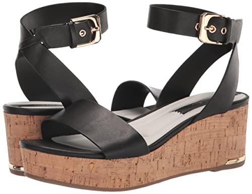 Franco Sarto Womens Presley Platform Wedge Sandal Multi Snake Print Faux Leather 8.5 M