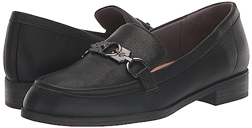 Dr. Scholl's Shoes Womens Rate Adorn Slip On Casual Loafer Black Smooth 6 M