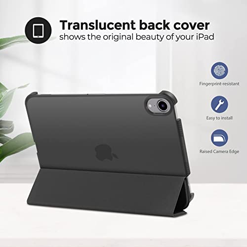 ProCase Smart Case for iPad Mini 6 8.3 Inch 2021 iPad Mini 6th Generation Case, Hard Back Cover Cases for 2021 iPad Mini 8.3" 6th Gen A2567 A2568 A2569 -Rosegold