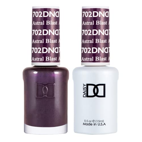 DND Gel Polish Set - 1 each of Red Gel Polish and Red Nail Polish, 799 Queen of Hearts, 0.5 Fl Oz