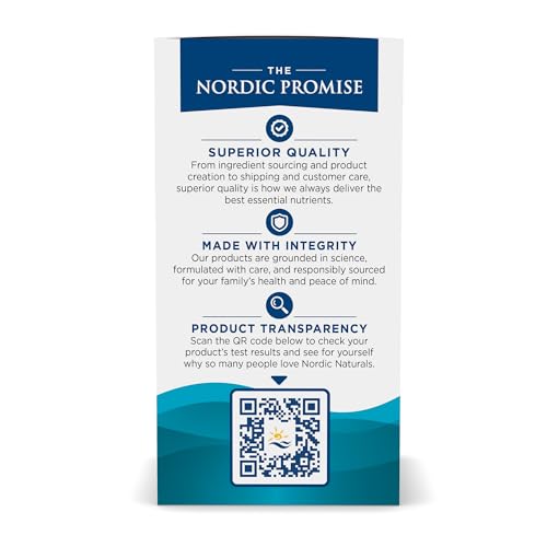 Nordic Naturals Algae DHA - 60 Soft Gels - 500 mg Omega-3 DHA - Certified Vegan Algae Oil - Plant-Based DHA - Brain, Eye & Nervous System Support - Non-GMO - 30 Servings