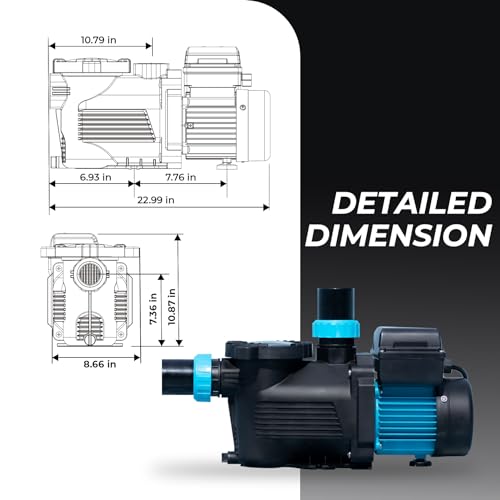 BOMGIE in/Above Ground Pool Pump