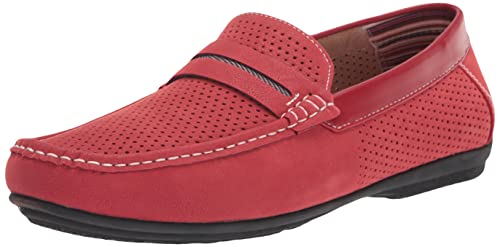 Stacy Adams Men's Corby Slip On Driving Style Loafer, Black, 12