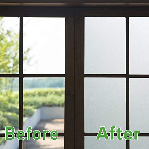 Niviy One Way Privacy Window Film See Out Not in 35.4 x 78.7 Inch Window Tint for Home Heat Blocking Anti UV Glass Door Mirror Reflective Window Film, Silver