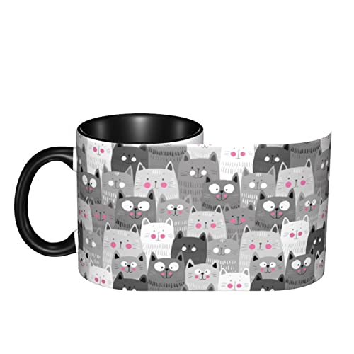 Yrebyou Gemstones and Diamond Coffee Mug 11oz Ceramic Tea Cup for Women Men Birthday Christmas Gifts Office Home Microwave Funny Novelty