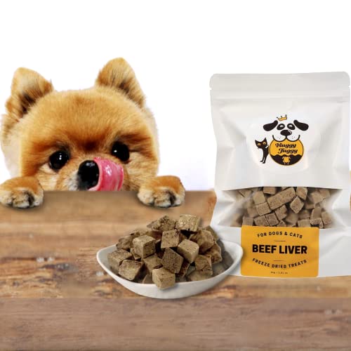 Huggy Tuggy Freeze Dried Treats Pollack Fish for Dog and Cat - Natural Single Ingredient, Pet Food Pet Treat High Protein - No Fillers, Preservatives, or Additives, Gluten and Grain Free - 3.35 Oz