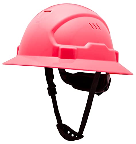 Full Brim Hard Hats Construction OSHA Approved Vented Safety Helmet Hard Hat, Cascos De Construccion Work Hardhat for Men/Women Custom Carbon Design 6 Point Ratcheting with Chin Strap (Black Graph)