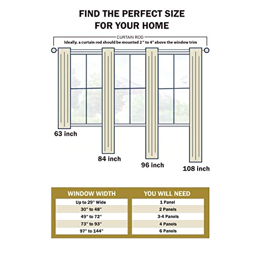 Superior Blackout Curtains, Room Darkening Window Accents, Sunblocking, Thermal, Modern Geometric Waves with Grommets, Curtain Set of 2 Panels, 52 W X 120 L, Silver