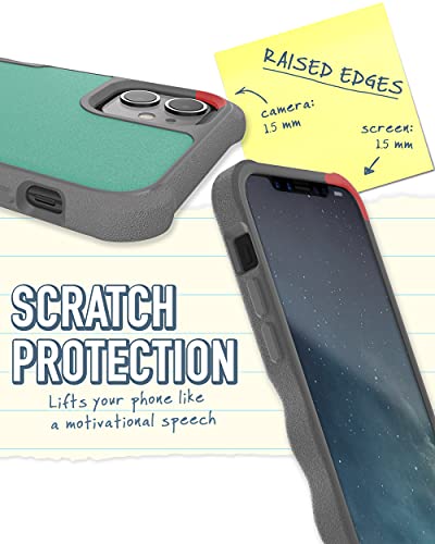 Smartish iPhone 11 Armor Case - Gripzilla [Rugged + Protective] Slim Tough Grip Cover - Minty Fine