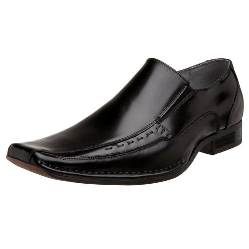 STACY ADAMS Mens Templin Bicycle-toe Slip-on Loafers-shoes, White, 12 US