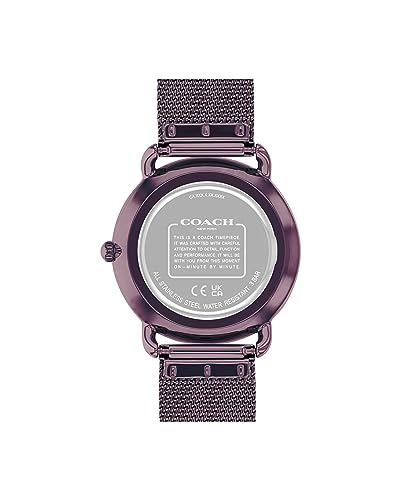 Coach Elliot Women's Watch | Elegant and Sophisticated Stles Combined | Premium Quality Timepiece for Everyday Wear | Water Resistant | (Model 14504211)