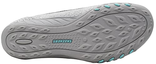 Skechers Women's Breathe-Easy-Good Influence Sneaker, NVY, 8 M US