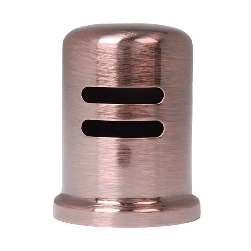 Westbrass Air Gap Kit with Skirted Brass Cap, Antique Copper, D200-1-11