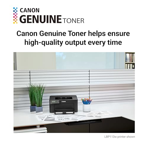 Canon Genuine 047 Black Toner Cartridge Compatible with LBP113w, MF113w