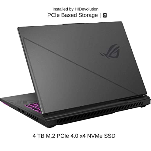 HIDevolution ASUS ROG Strix G18 G814JI 18" QHD+ 240Hz, 2.2 GHz i9-13980HX, RTX 4070, 64 GB DDR5 RAM, 4 TB PCIe SSD, Windows 11 Pro
