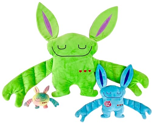 Bumpas Weighted Plush Toy – Machine Washable Calming Stuffed Animal for Kids – Arms and Body are Weighted to Give a Realistic Hug – Soft Companion for Playtime, Naptime & Travel (Shuggy)