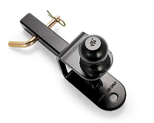Black Boar ATV/UTV Mount with Hitch Ball and Winch Strap Loop (1 7/8" Ball, 1 1/4" Shank) (66026)