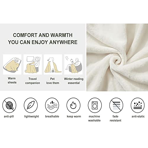 Highland Cow Christmas Blanket Flannel Fleece Throw Blankets for Adult and Kids Soft Fuzzy Plush Blanket Cozy Lightweight All Seasons for Travel Bed and Couch 60"x80"