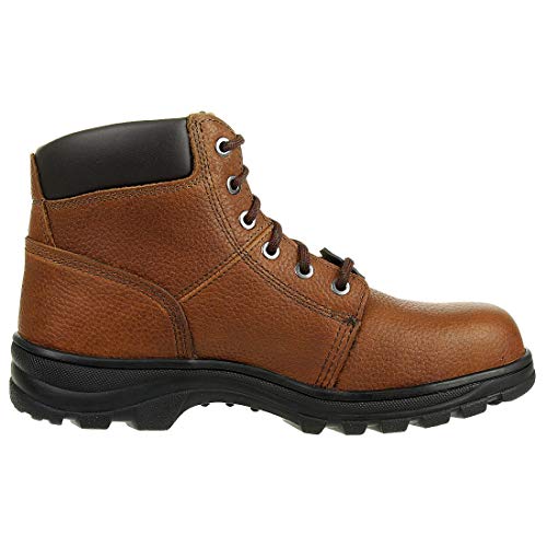 Skechers Mens Workshire Safety Boots Lace Up Casual Work Brown 8 US