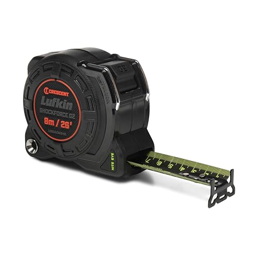 Lufkin Shockforce G2 Nite Eye 25-ft Auto Tape Measure- L1225ALCMEB-02