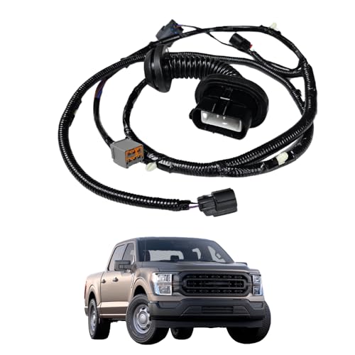 NITOYO Rear Driver Side LH Door Jumper Wire Assembly Compatible with 2009-2014 Ford F150 Crew Cab Replace# 9L3Z-14631-CAA (Rear Driver Side LH)