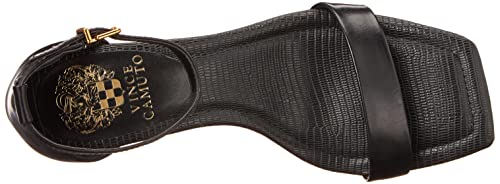 Vince Camuto Women's Footwear Women's VINKELY Heeled Sandal, Black, 10