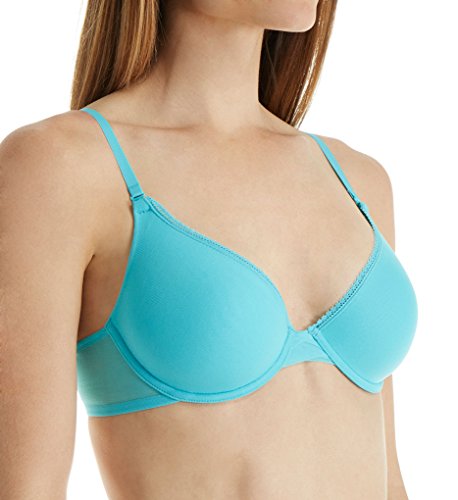 OnGossamer Women's Mesh Convertible T-Shirt Bra Bra, Blush, 34A