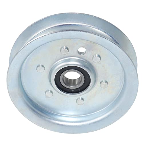 BOSFLAG 132-4718 Pulley Replaces Toro 132-4718 Pulley-Idler Flat, Exmark 1-603843, 116-3626, 132-7543, E603843 for Toro X4800, X4850, X5450, X4850, X5450, XS4850, XS5450, Xs5450, Zx4800 Riding Mowers