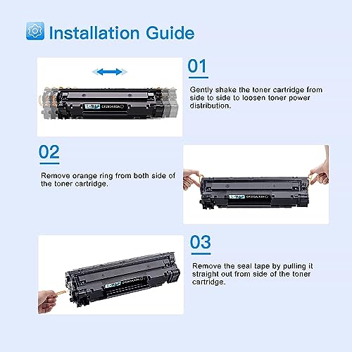 LxTek Compatible Toner Cartridge 6510 6515 106R03480 106R03477 106R03478 106R03479 Replacement for Xerox Phaser 6510, WorkCentre 6515 High Yield (1 Black, 1 Cyan, 1 Magenta, 1 Yellow, 4-Pack)