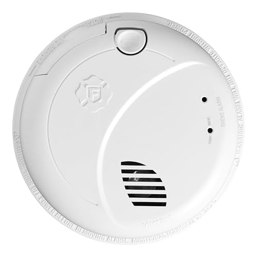 First Alert Interconnect Hardwire Smoke Alarm with Battery Backup & Voice Alerts, 3-Pack