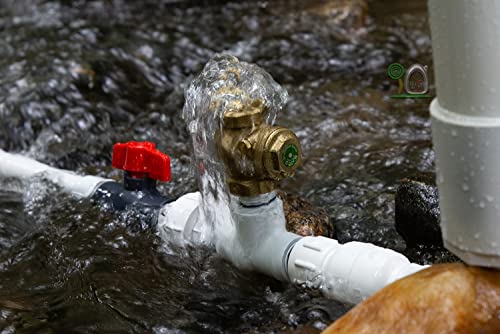 Hydraulic Ram Pump 1/2" (Tiny) Pump Water Off Grid from Creeks and Streams without Fuel or Electricity