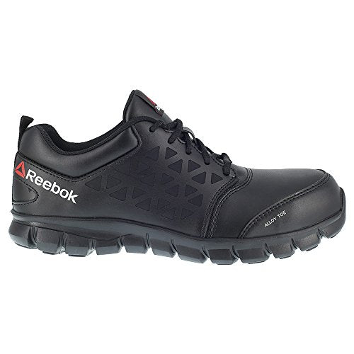 Reebok mens Sublite Work Safety Toe Athletic Work Industrial Construction Shoe, Black, 6.5 US