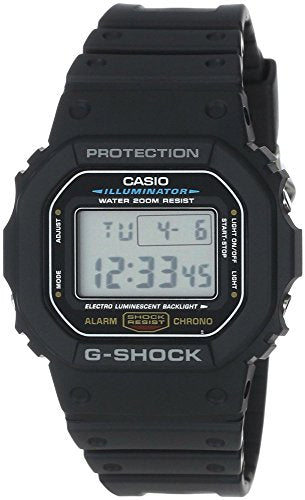 Casio DW5600E-1V G Shock - Digital-200M Wr - Classic