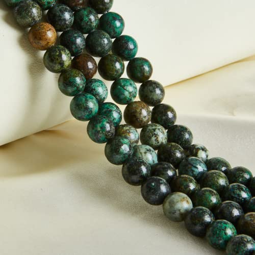 100pcs 6mm Blue Turquoise Beads Natural Gemstone Beads Round Loose Beads for Crafting and Jewelry Making