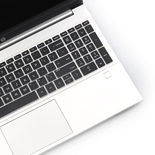 2PCS Keyboard Cover for 15.6" HP Pavilion 15t-er 15-eg 15t-eg 15-eh Series, HP 17.3" Laptop 17-cn 17-cp Series, HP 15t-eg200 15-eg2153cl 15-eg2373cl 15-er1047nr 15-eh2085wm 17-cn2063dx-Rainbow+Clear