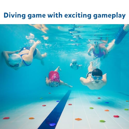 Skillmatics Seek & Splash Diving Gem Toys - Underwater Search and Find Game, Perfect for Swimming Pool & Summer Fun for Kids, Gifts for Boys & Girls Ages 6, 7, 8, 9 & Up